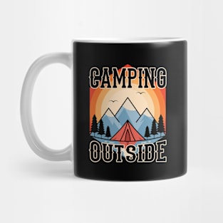 Camping Outside Mug